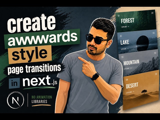 🚀 **Create Awwwards-Style Page Transitions in Next.js**