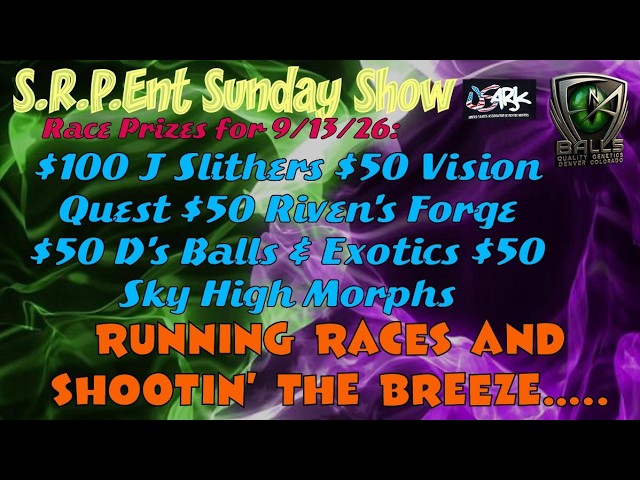 S.R.P.Ent Sunday Show; Just shootin the Breeze