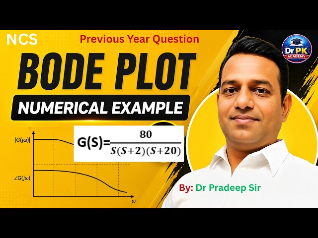 Bode Plot Numerical Example: Phase Margin & Gain Margin Calculation | Gate, ESE, University Exam