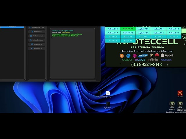 TECNO INFINIX ALL UNLOCK BOOTLOADER META MODE