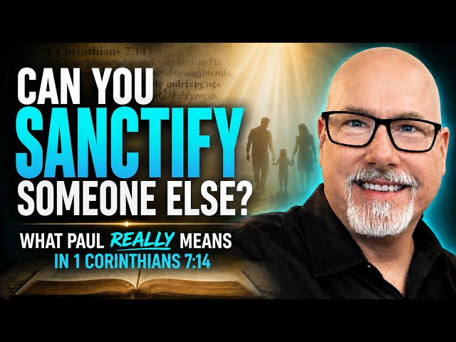 Can You Sanctify Someone?