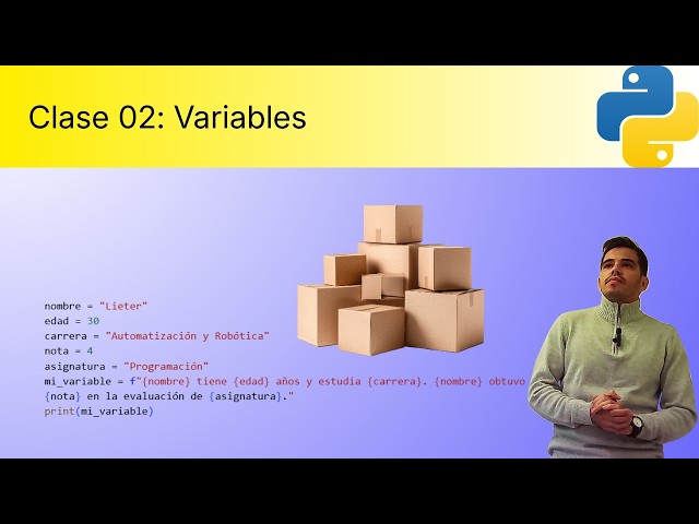 Class 02 (Python): Variables.