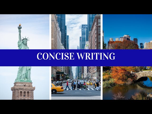 Concise Writing (Tutorial)