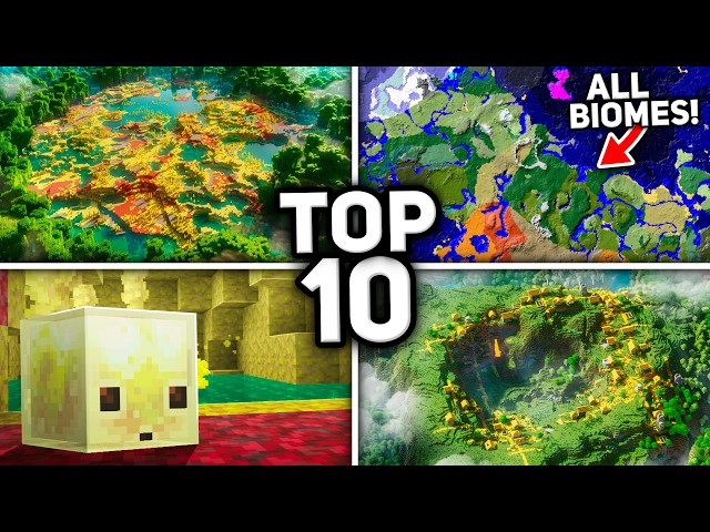 TOP 10 BEST SEEDS for MINECRAFT 26.2!