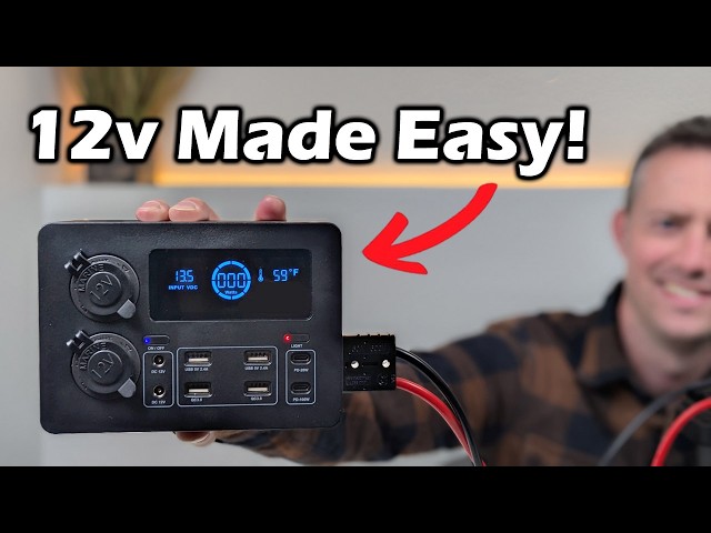 Plug-and-Play 12V Power for Campers, RVs, and Vans!