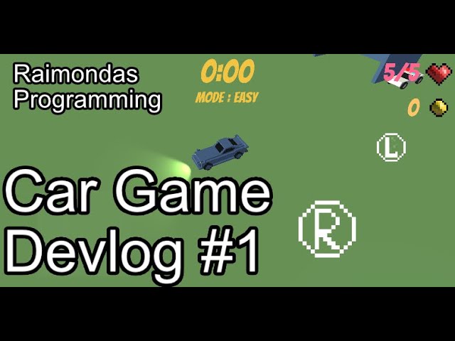 Creating an indie car game - Devlog #1