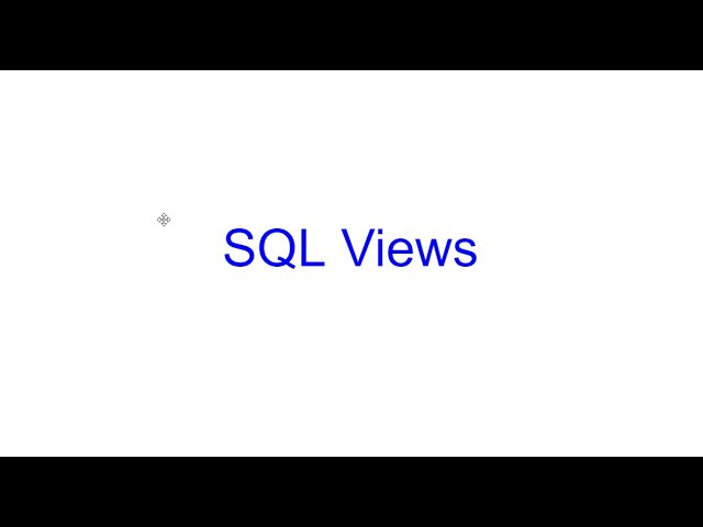 SQL Views | Learn SQL from Scratch 8 | Kovolff