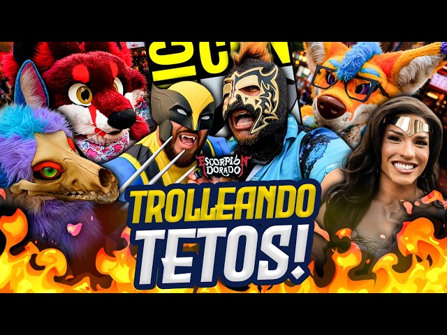 Comic Con de San Diego 2026 con el Escorpión: Furros, mini Wolverine, Mujer Maravilla y muchos fans