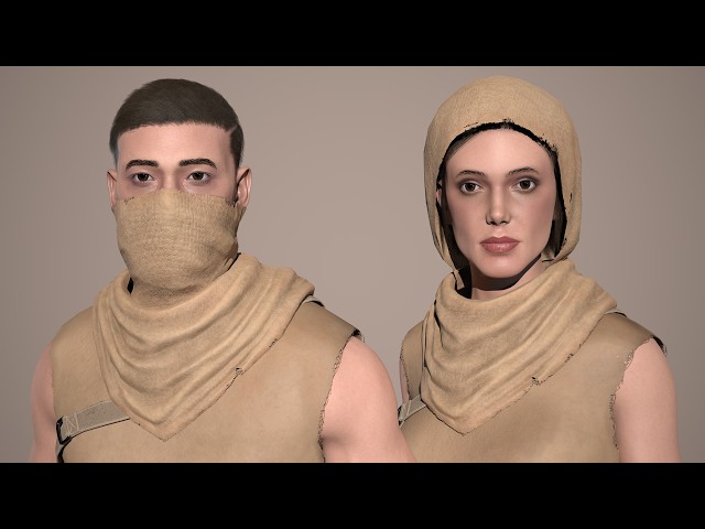 Desert Survivor Character Pack
