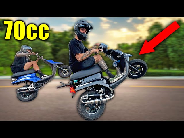 First Ride on my Stunt Scooter Build! (You Need This)