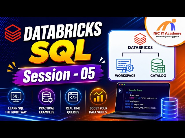 Azure Databricks   - Spark SQL  - Session 05