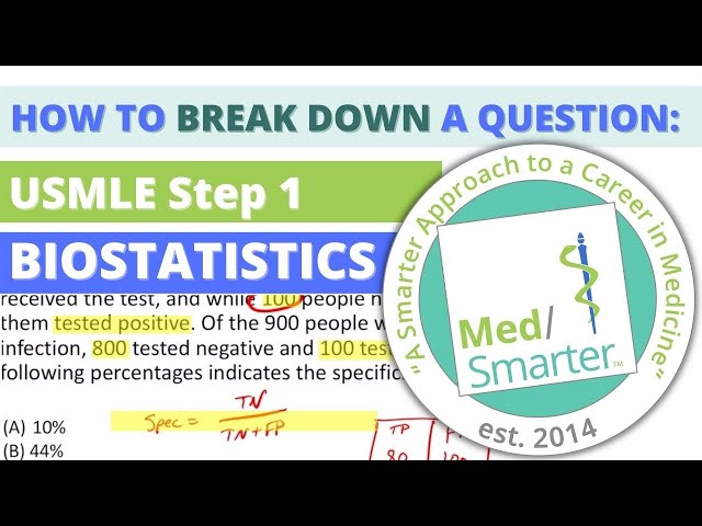 How to Break Down a Question | USMLE Step 1 | Biostatistics