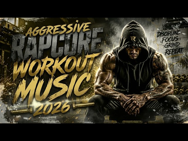 [PLAYLIST] RapCore Music 2026⚡️Ultimate Aggressive Workout Music Mix 🔥