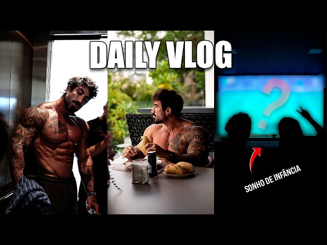 VLOG DIARIO + CUMPLIENDO EL SUEÑO DE MI INFANCIA