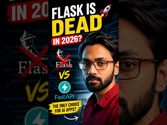 Flask is DEAD for AI Projects in 2026? 😱