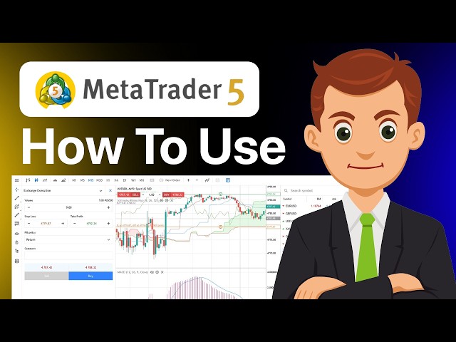 How To Use MetaTrader 5 On PC/Laptop - Learn MT5 In 5 Mins