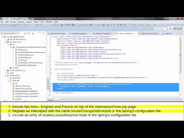Spring MVC Tutorials 26 - Internationalization and Localization 02
