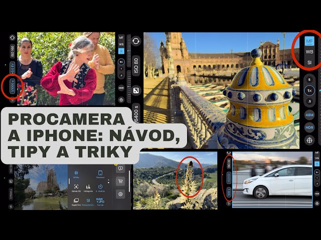 Focení iPhonem a ProCamera - jak rychle začít + návody z cest