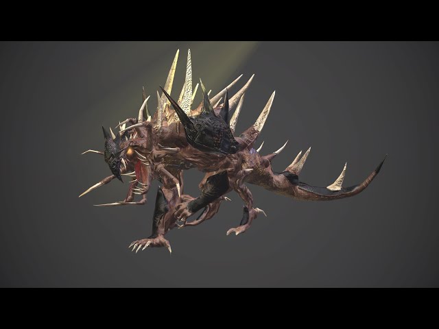 UPBGE -  Infernal Dog  Dead  Space  @joyack3d