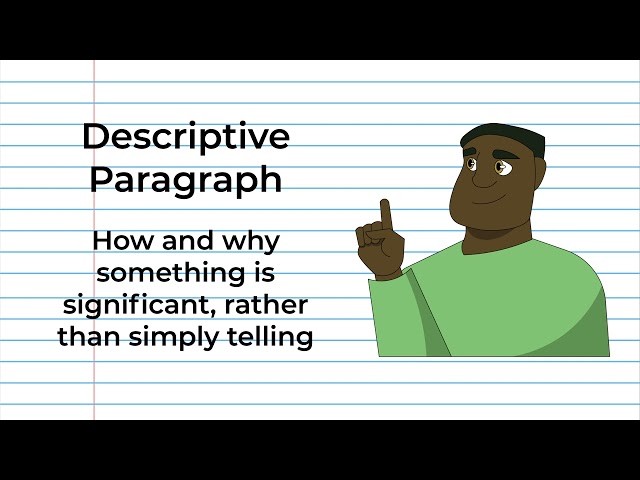 Descriptive Paragraphs