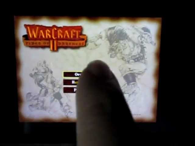DosBox Turbo running WarCraft II on Android.