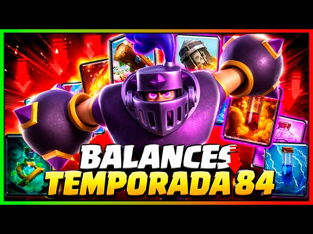 R.I.P. MEGA KNIGHT EVO 💀 FINAL BALANCE CHANGES ✅ Clash Royale Season 84 News