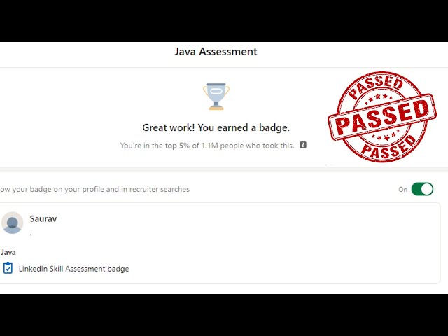 Linkedin Java Assessment | Linkedin Assessment 2021 | Linkedin| java #linkedin | # java