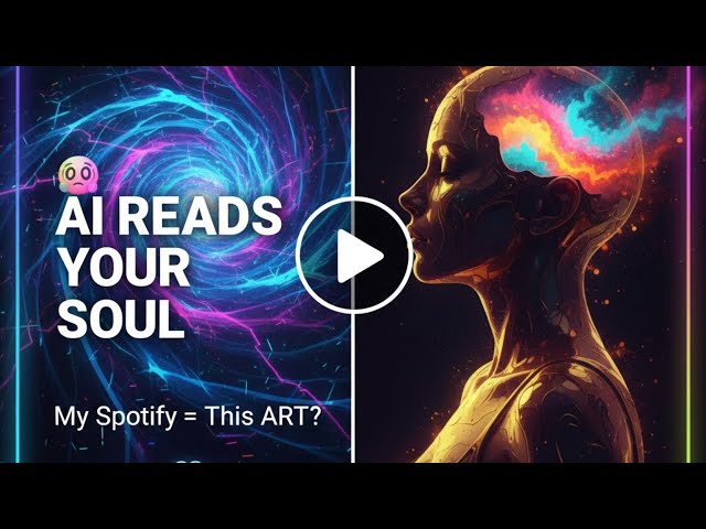 I Built an AI that Paints Your Music Soul 🎨 (Python + Spotify Vibe)