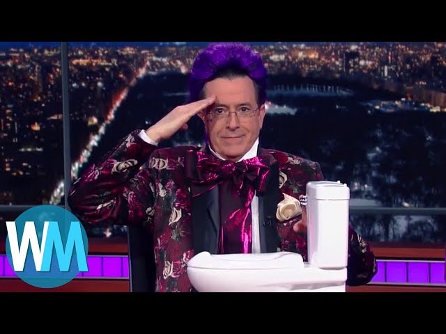 Top 10 Most HILARIOUS Stephen Colbert Moments