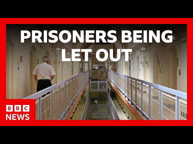 Hundreds of UK prisoners being let out as new early release scheme starts | BBC News