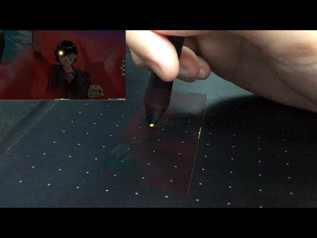 osu! 10⭐ jump map edited onto a tablet