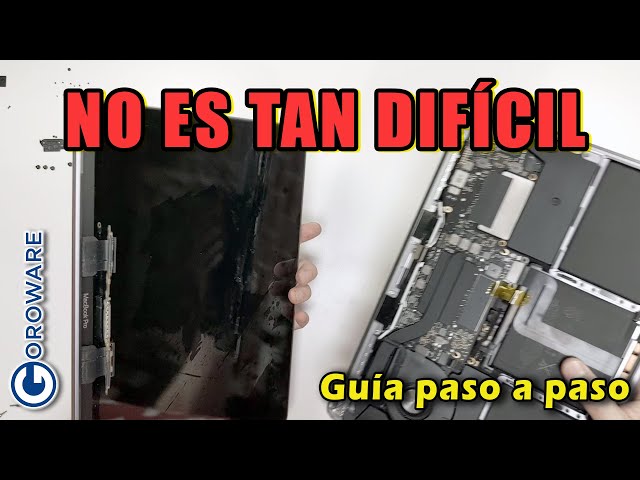 How to replace the screen on a Macbook Pro A1708 or A1706. 13-inch, 2017, with two Thunderbolt 3 ...