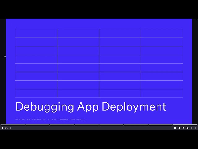 Debugging with Poolside