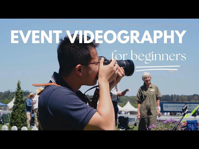 How to Shoot a Cinematic Event Video | Job Shadow