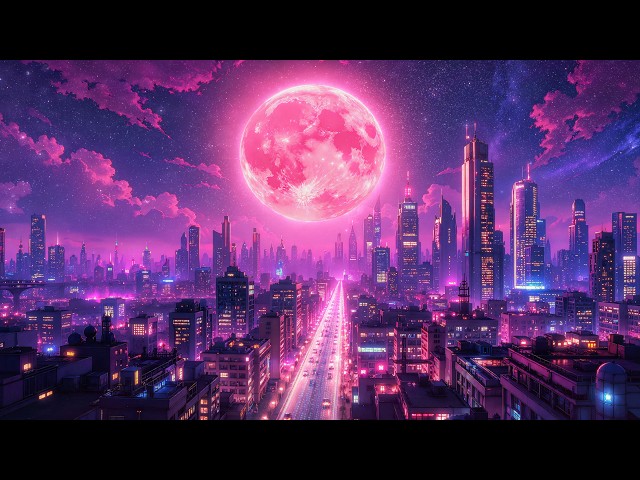 Cyberpunk Neon City 🏙️ | Animated Looping Background | 4K - PREVIEW ONLY