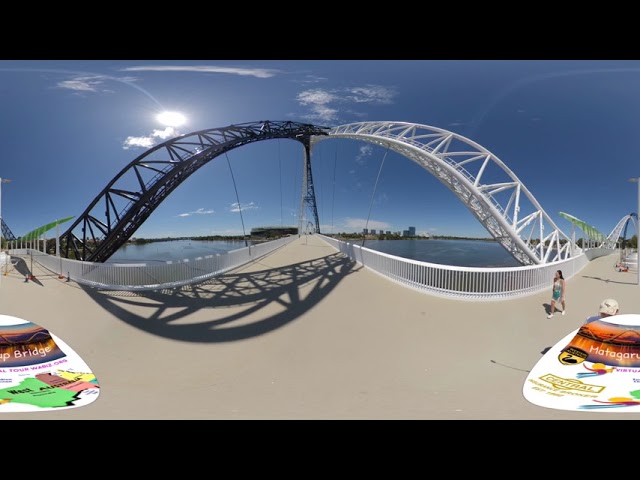 2019 03 walk Matagarup footbridge Perth WA