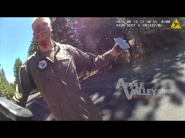 BODY CAM FILES: Military pilot bails before jet crash in Yakima County