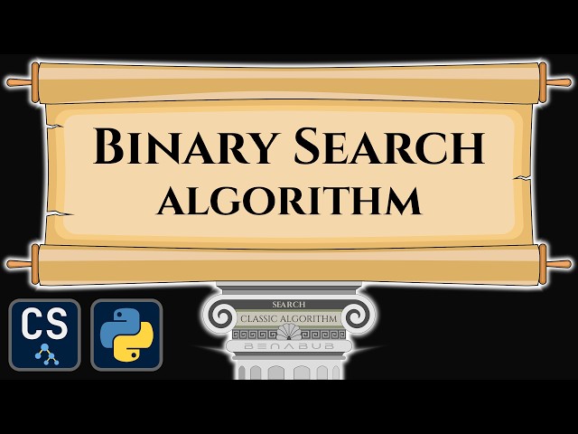 Binary Search Algorithm Visualization | Step by Step Python Code Animation