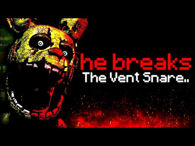 What If FNAF 3's Animatronics Had Unique Mechanics?