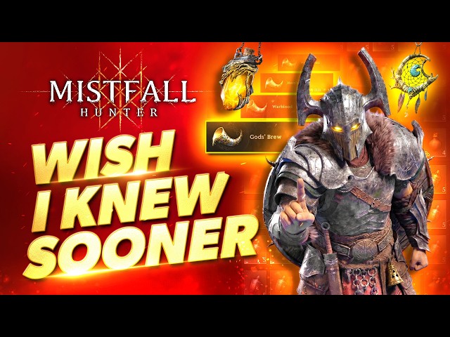 Mistfall Hunter - Wish I Knew Sooner | Tips, Tricks, & Game Knowledge for New Players