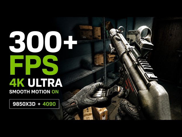 I Turned On Nvidia Smooth Motion With a 4090 + 9850X3D