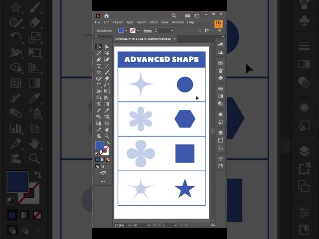 How to Draw Advanced Shapes in Adobe Illustrator like a Pro.
