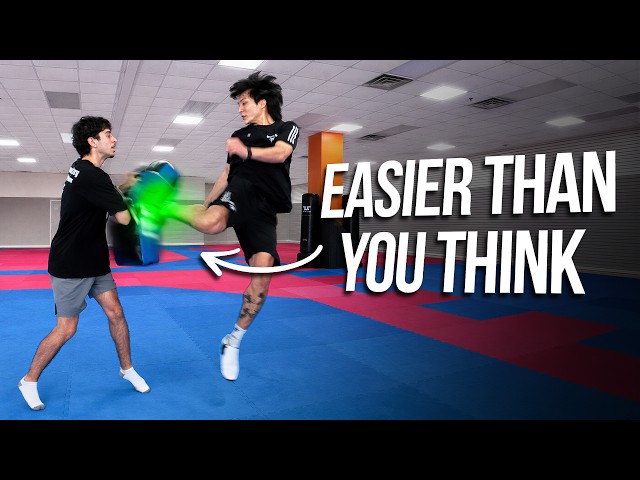 QUADRUPLE Roundhouse Kick Tutorial