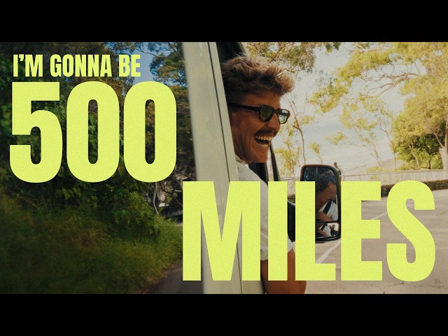 Ziggy Alberts - I'm Gonna Be (500 Miles) (Official Music Video)