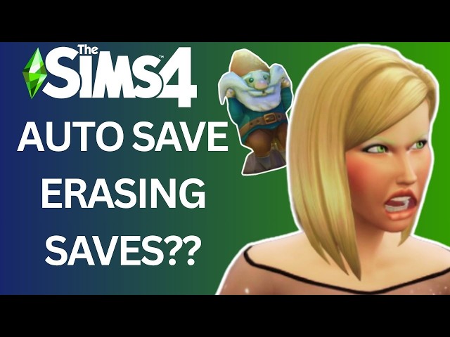 Autosave Breaking Sims 4??