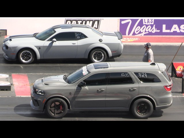 Durango Hellcat vs Redeye Hellcat