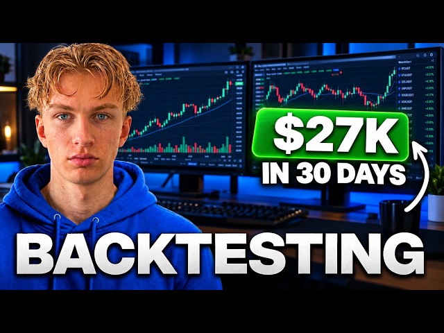 Watch Me Backtest My Simple Trading Strategy - $29k In 30 Days