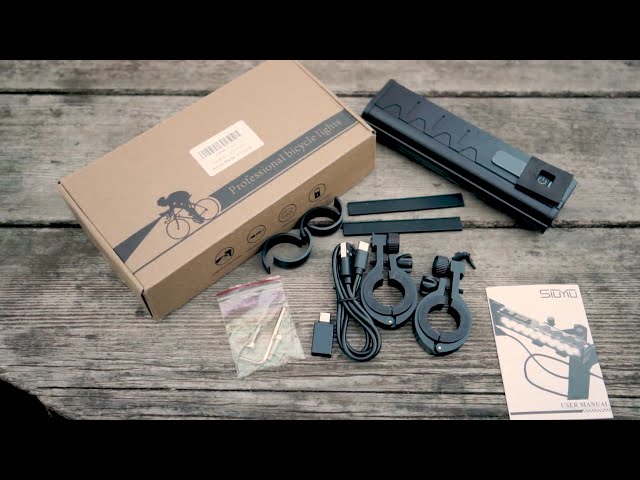 Unboxing 4800 Lumen Super Bright Siuyiu Bike Rechargeable Bicycle Handlebar Light Great Holiday Gift