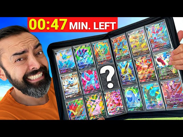Completar el set en 48 horas o perder TODAS (DESAFÍO ARRIESGADO de cartas Pokémon)