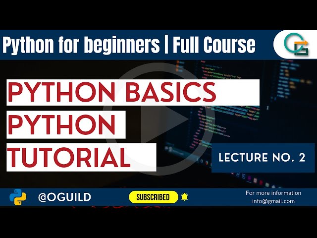 Python Basics